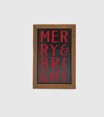 Merry & Bright Sign