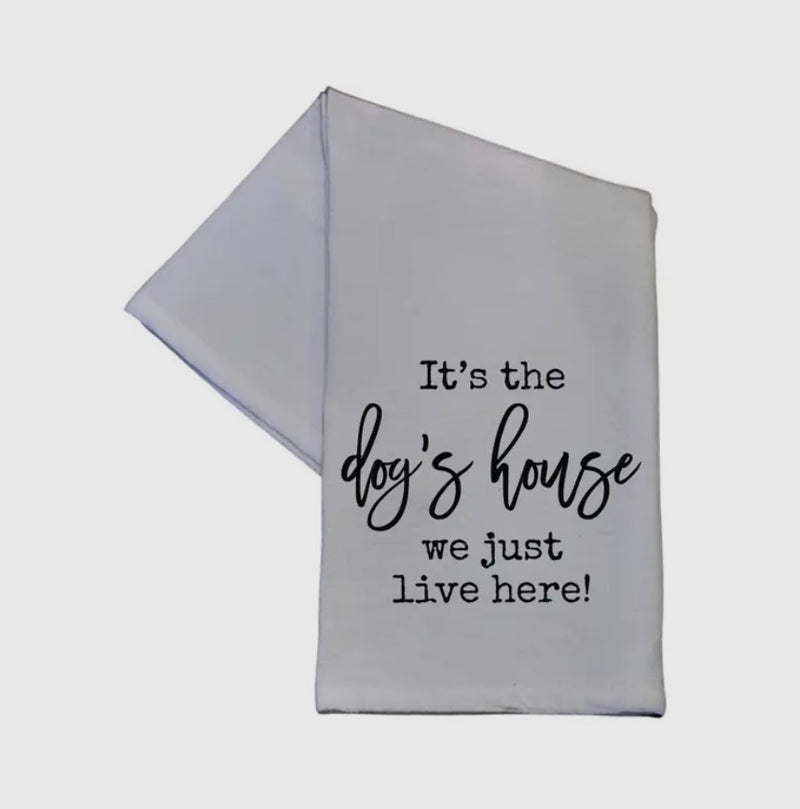 “Dog’s House” Kitchen Towel