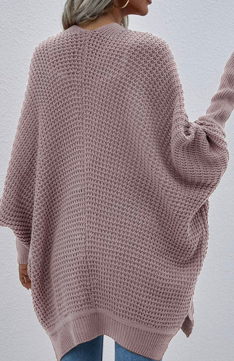 Knit Long Cardigan Sweater