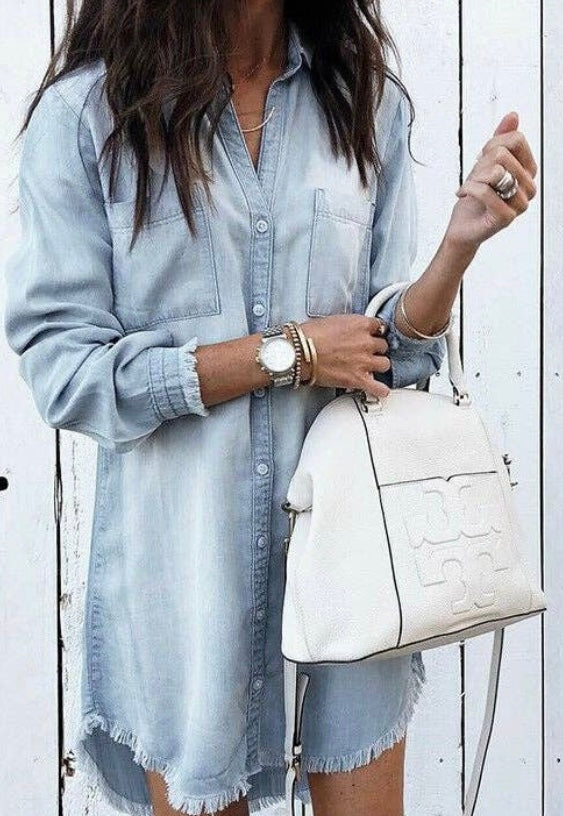 Slim Shirt Dress