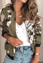 Floral Bomber Jacket