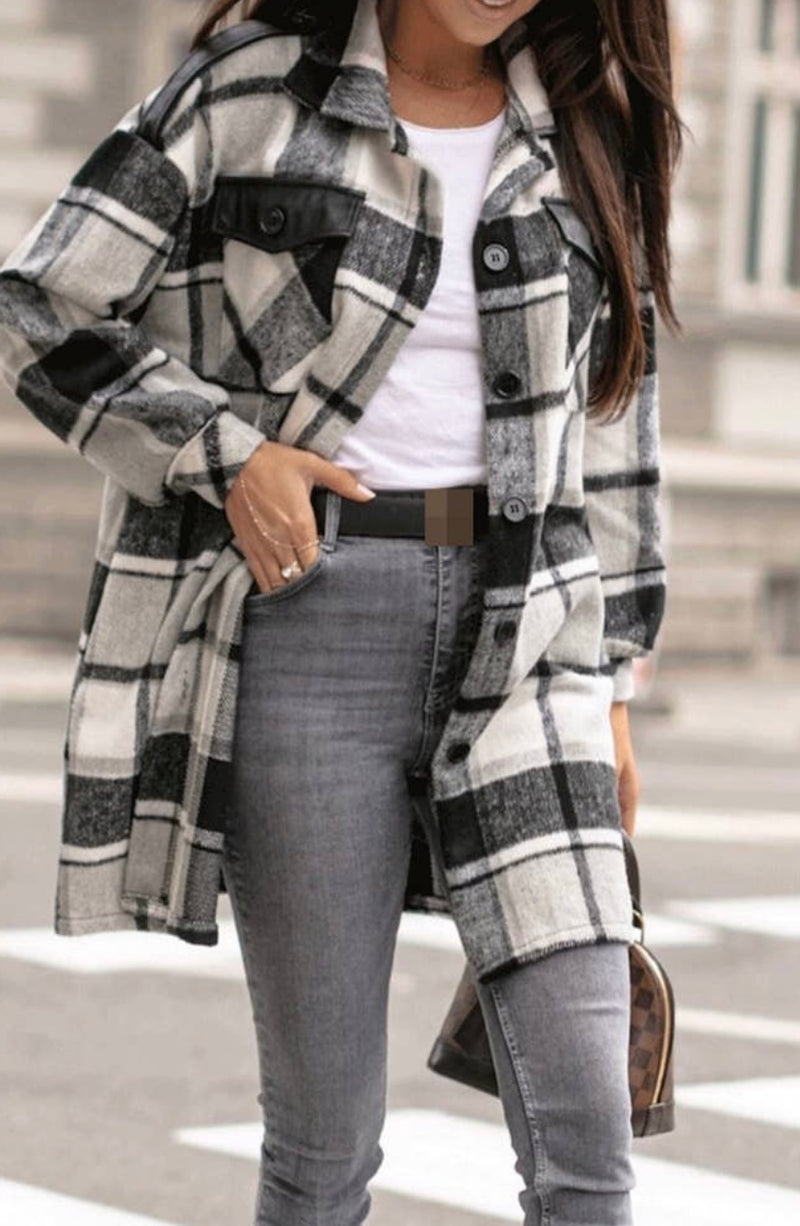 Plaid Flannel Shacket