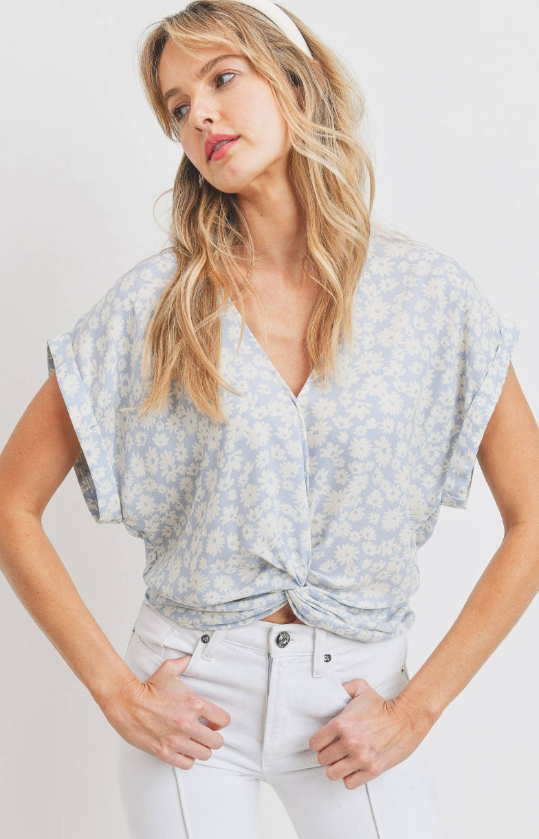 Front Twist Blouse