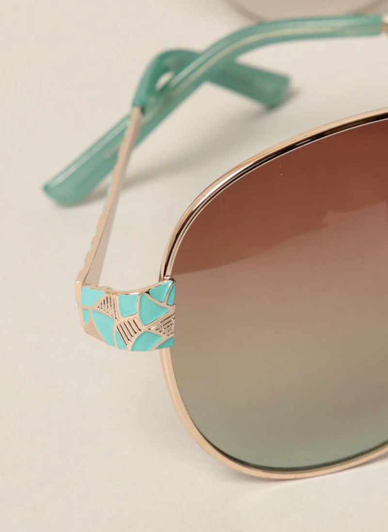 Aviator Style Sunglasses