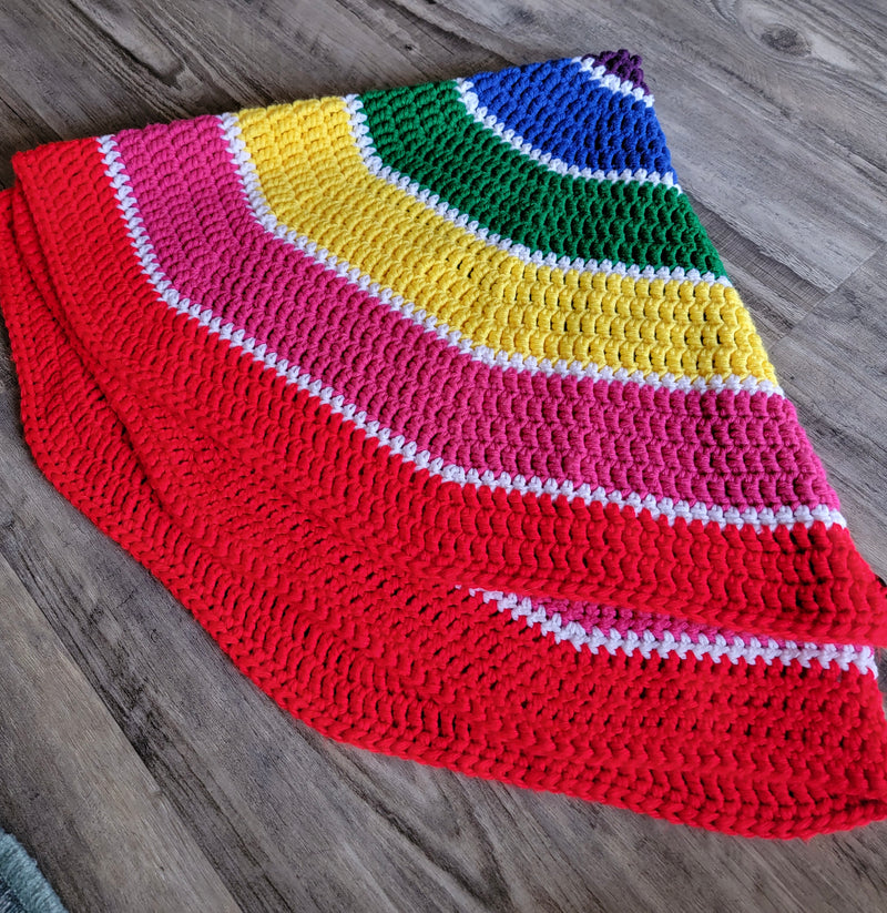 Round Baby Blanket