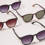 Thin Round Tinted Sunglasses