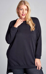 French Terry Brush Pullover