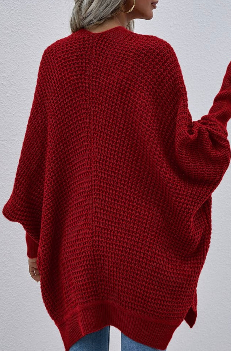 Knit Long Cardigan Sweater