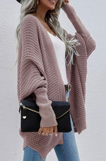 Knit Long Cardigan Sweater