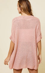 Three Quarter Sleeve Light Weight Sweater