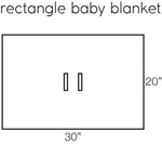 Rectangle Baby Blanket