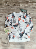 Floral Bomber Jacket